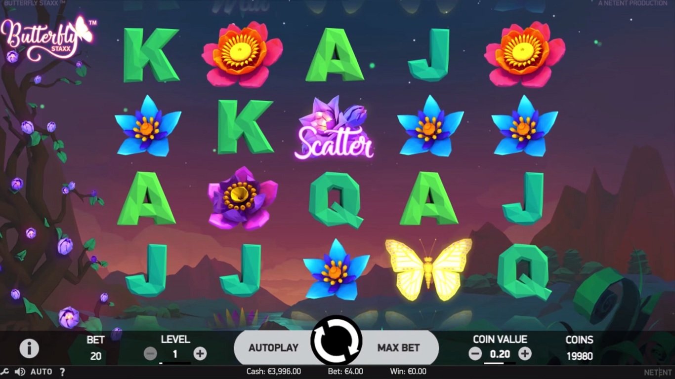 Игровой автомат «Butterfly Staxx» в онлайн казино